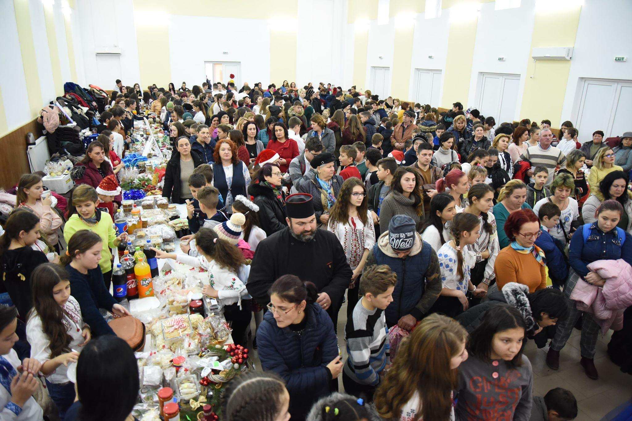 Târg umanitar de Crăciun, la Tuluceşti