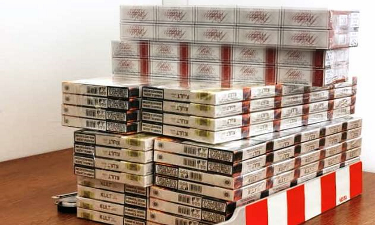 ”Super fumător”, depistat cu țigări de 500 de euro