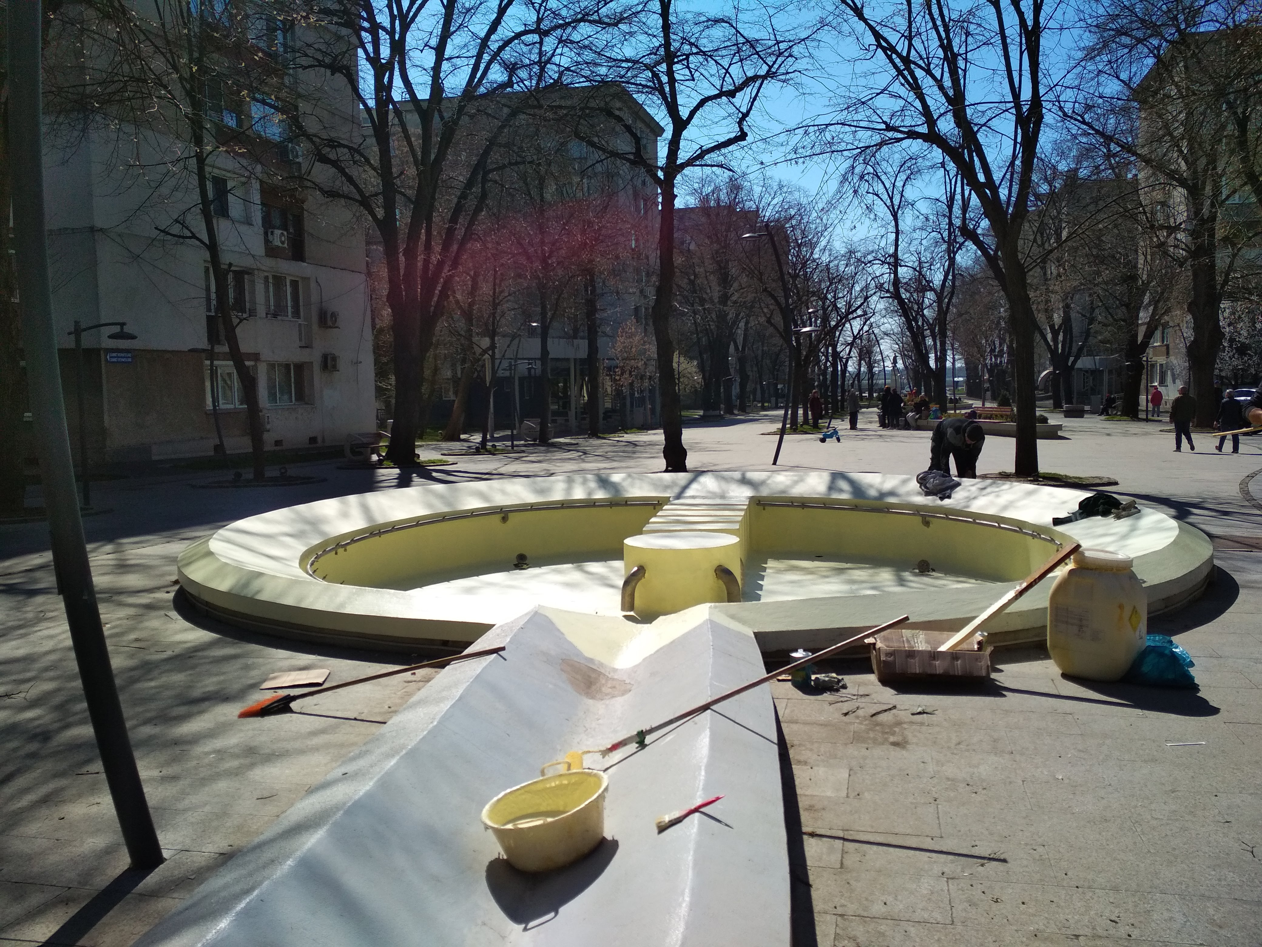 Poza zilei: „Față nouă” pentru arteziana de la P-uri