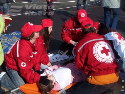 Crucea Roşie - egalitate în primirea primului-ajutor