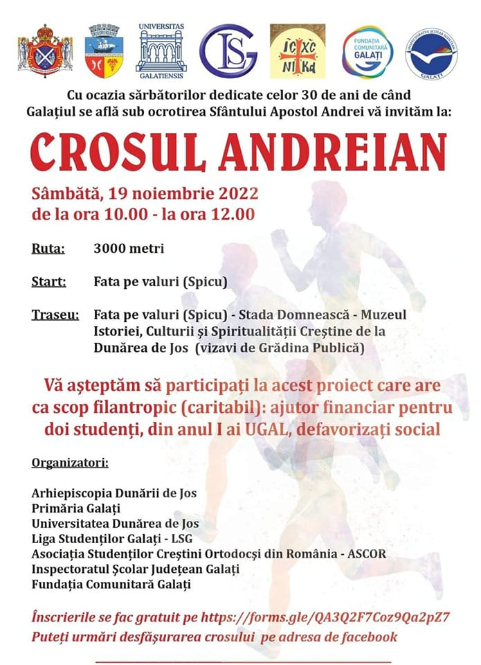 Trafic închis pentru Crosul Andreian