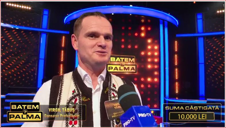 Gălățeanul care a bătut palma la Pro TV