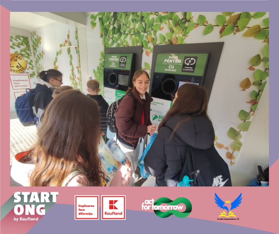 Promovarea educației ecologice prin „Recycle Tonomat”