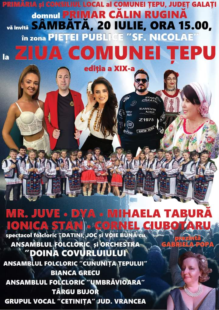 Zilele comunei Ţepu, veche tradiție folclorică