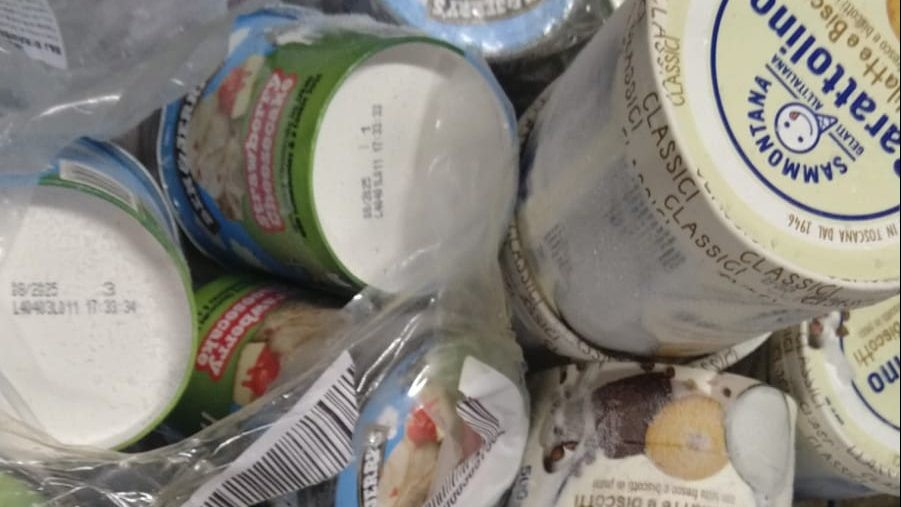 Amenzi mari pentru vânzarea de lactate expirate