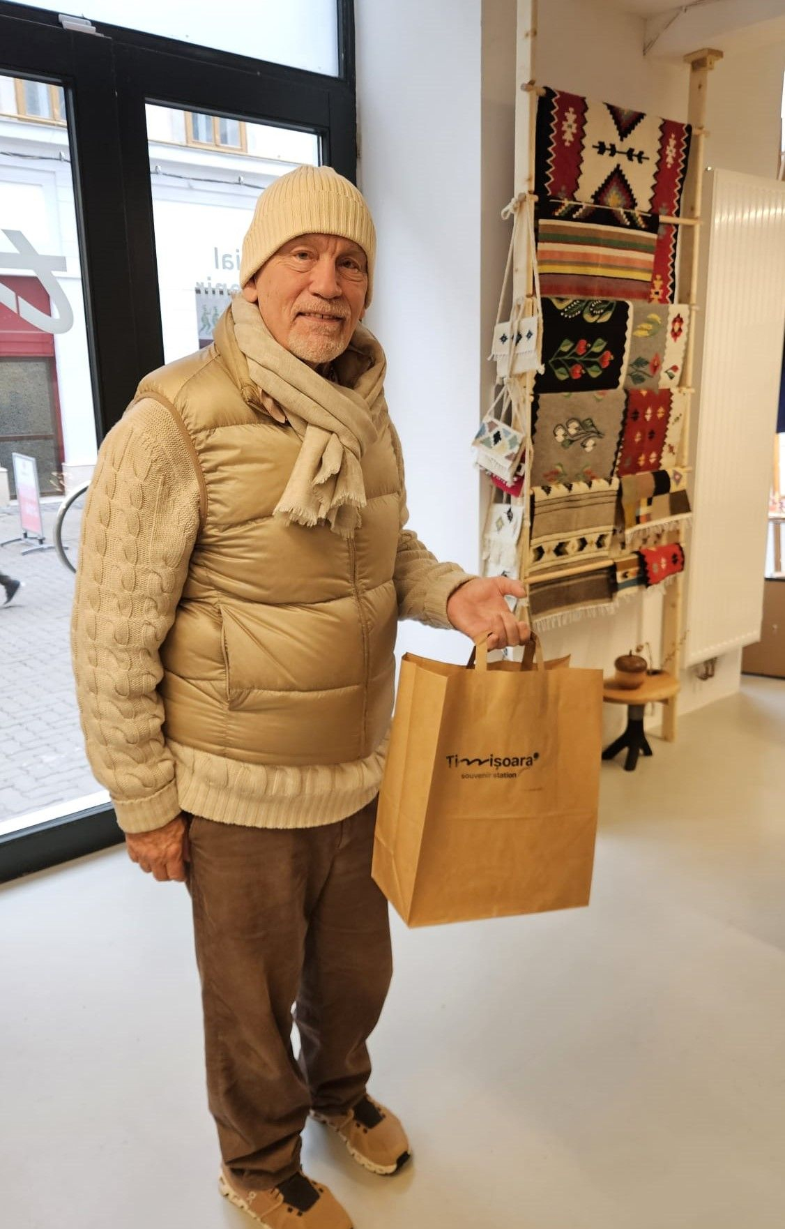 John Malkovich, shopping la Timișoara