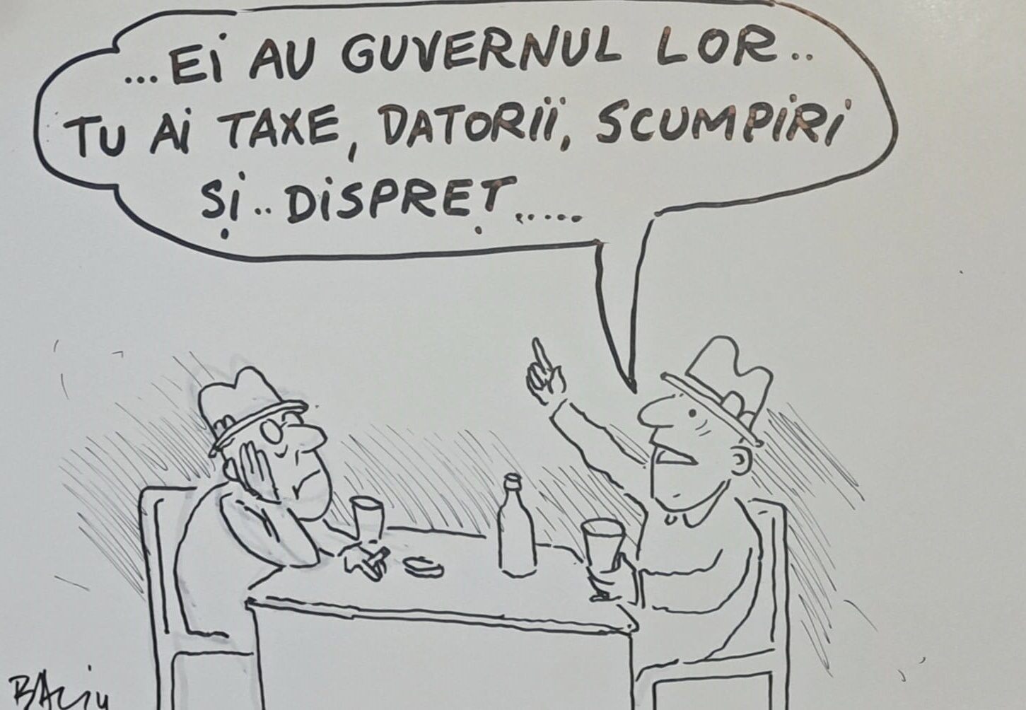 Baciu la (n)oi. Caricatura zilei