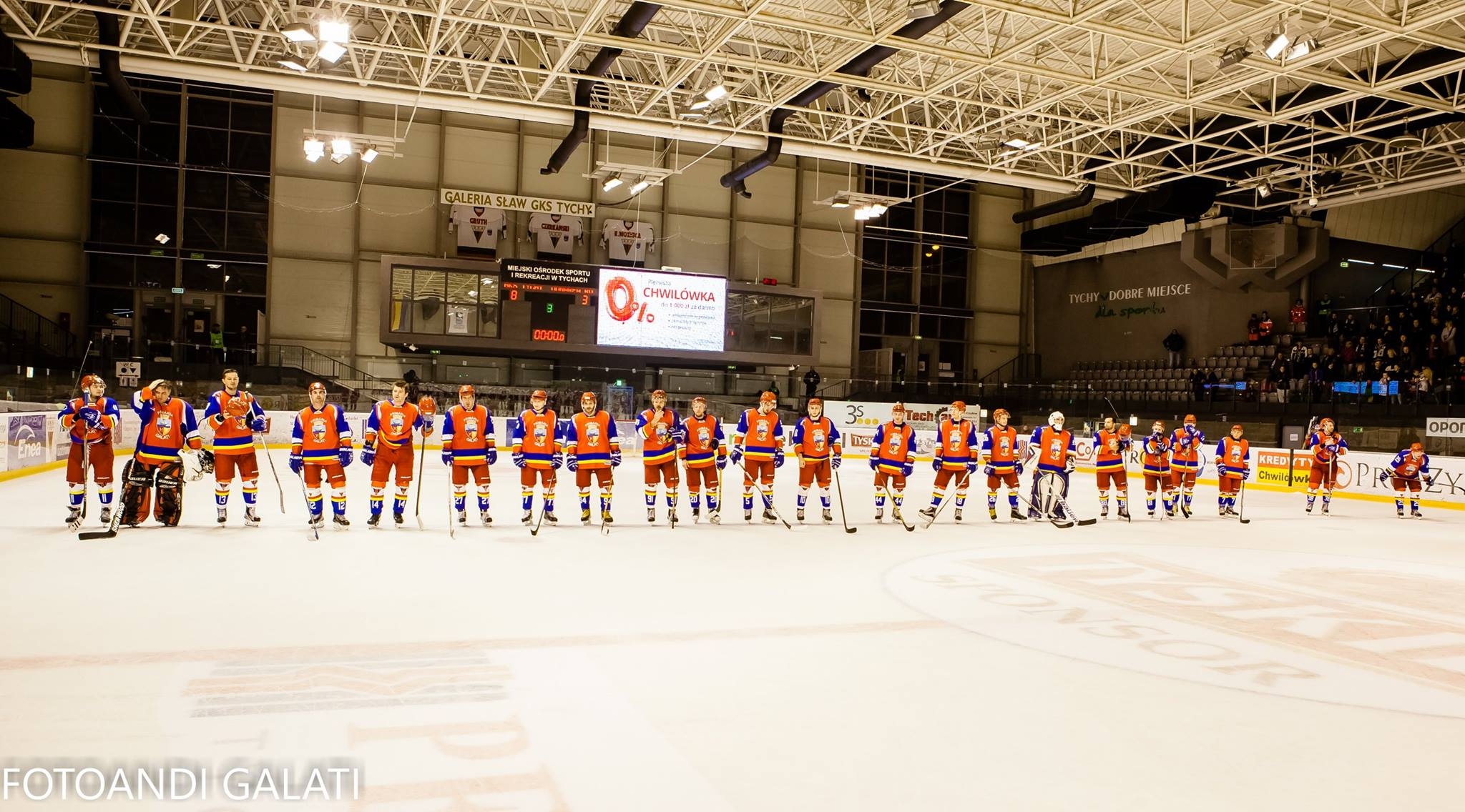 Echipa gălăţeană de HOCHEI a CÂŞTIGAT la diferenţă mare de scor ultimul său meci din Cupa Continentală