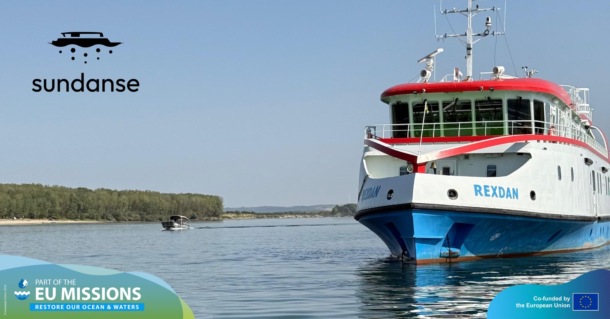 "Rexdan" realizează o hartă a albiei Dunării pe sectorul româno-bulgar