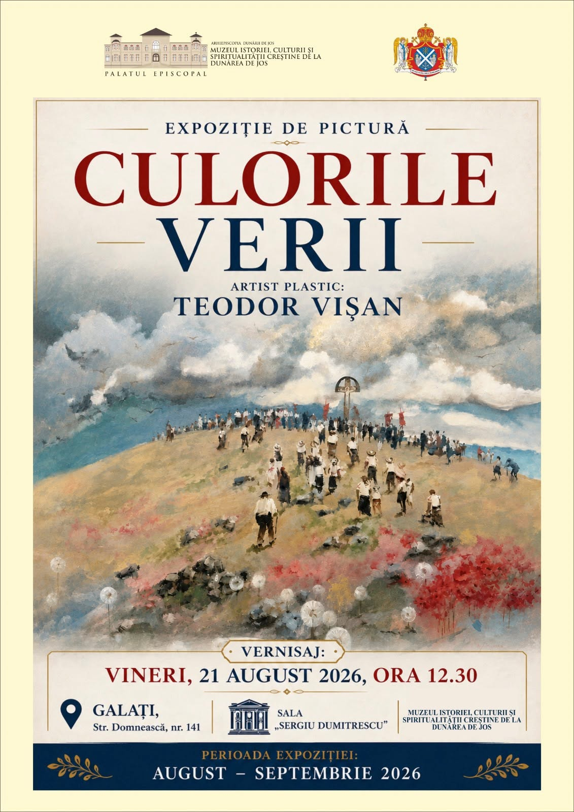„Culorile verii”, în acorduri de pian. Vernisaj la Muzeul Spiritualităţii Creştine