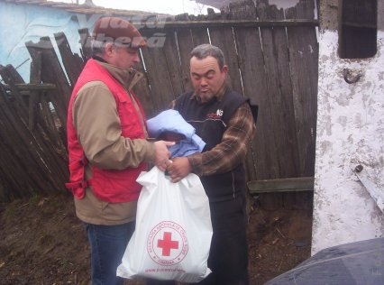 Crucea Roşie, la Pleşa 