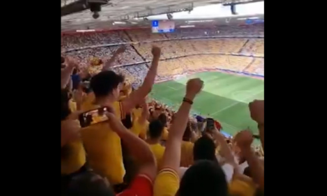 Fake-news grosolan ”marcat” de Rusia la meciul România-Ucraina