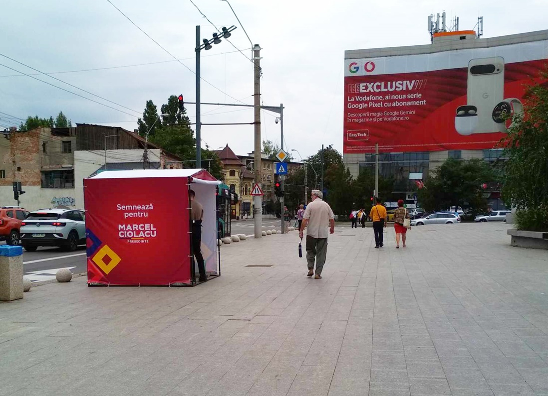 A început "corturiada" de toamnă. Semnături pentru prezidenţiabili