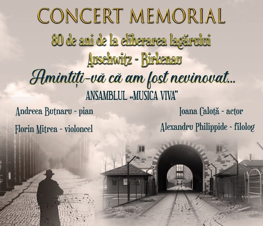 Comemorarea victimelor Holocaustului, la Tecuci