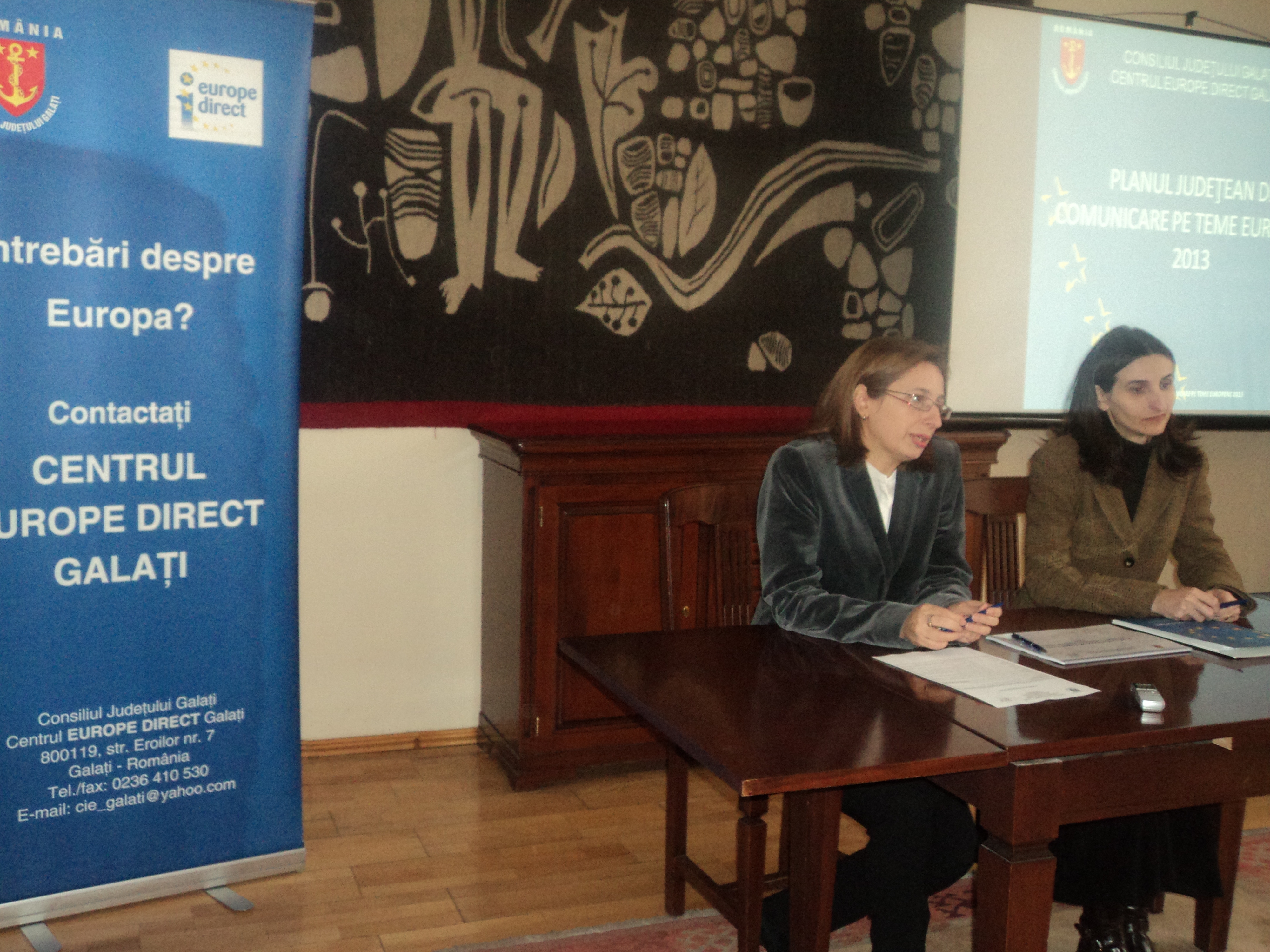 Proiecte prioritare: CJ Galaţi şi-a fixat agenda europeană pe 2013