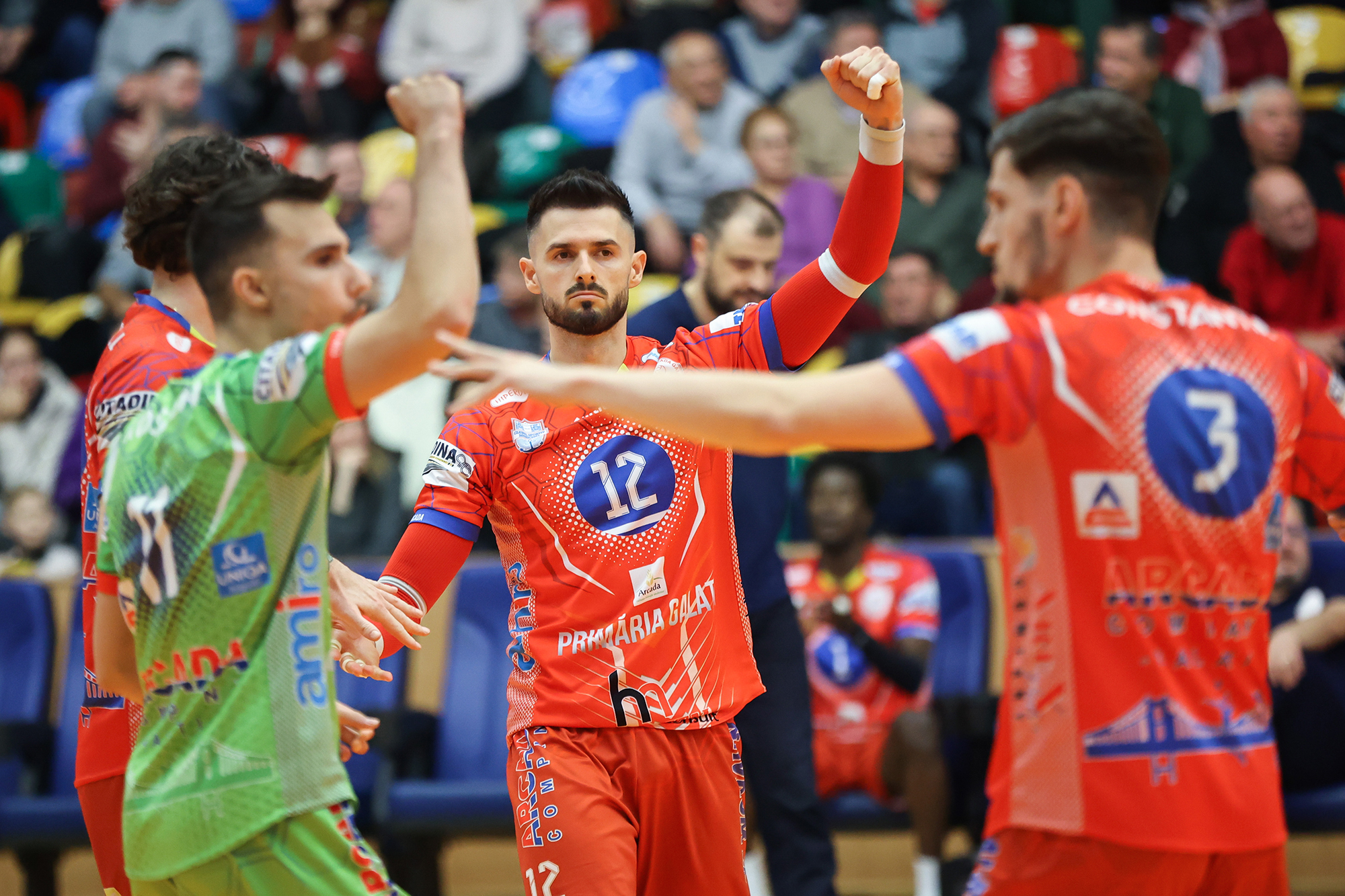 CSM Arcada - Dinamo, meci cu tribune pline