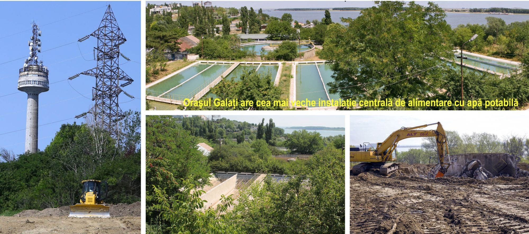 Cu bani europeni, o epavă industrială din Galaţi va deveni parc de aventură (FOTO)