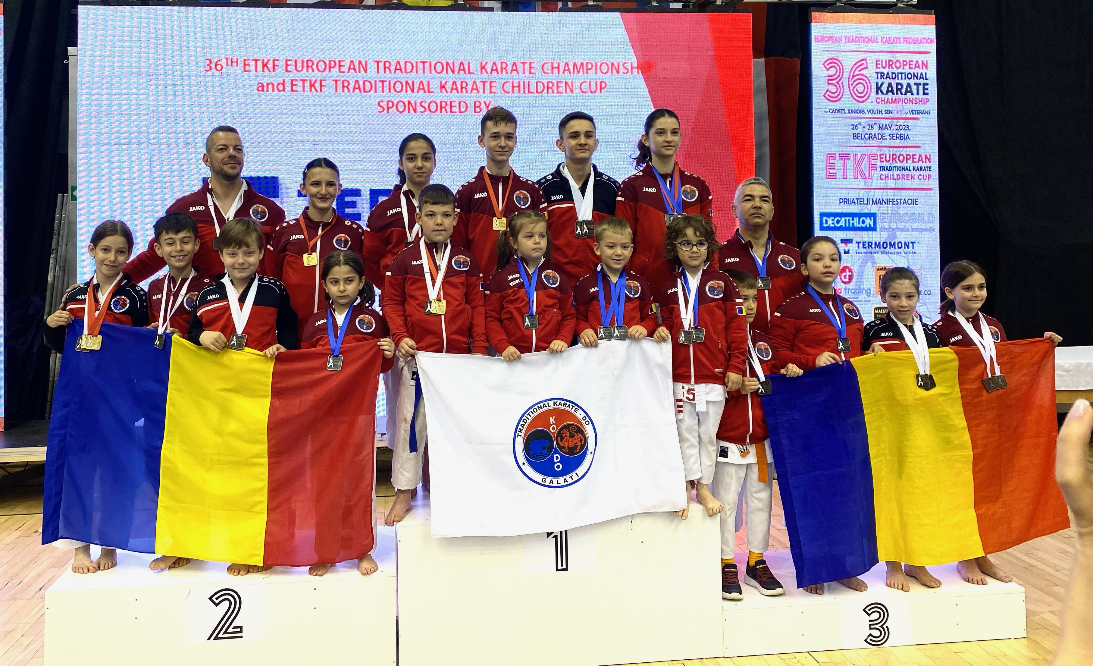 KARATE. Gălățeni remarcați la „Europenele” din Serbia