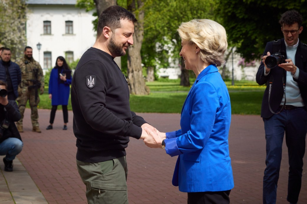Cerealele, subiect al discuțiilor dintre Zelenski și Von der Leyen