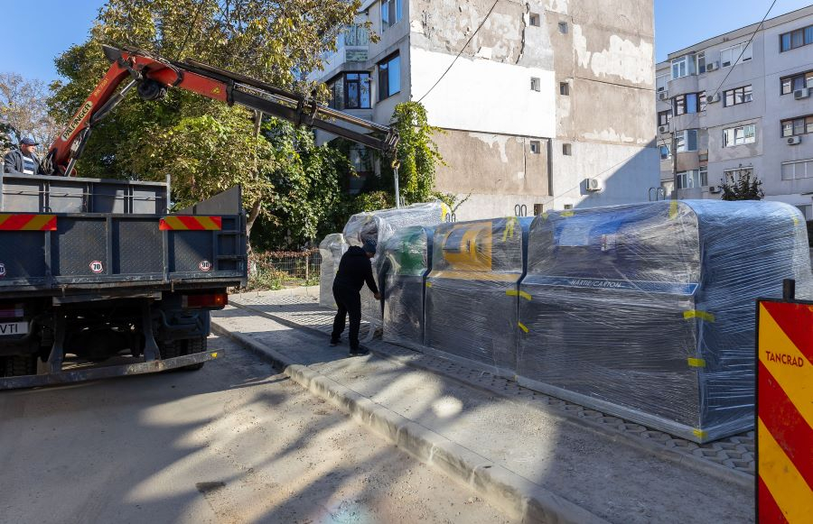 Sistem modern pentru colectarea deșeurilor la Galați: În premieră, insule ecologice în cartiere cu acces pe bază de card sau telefon