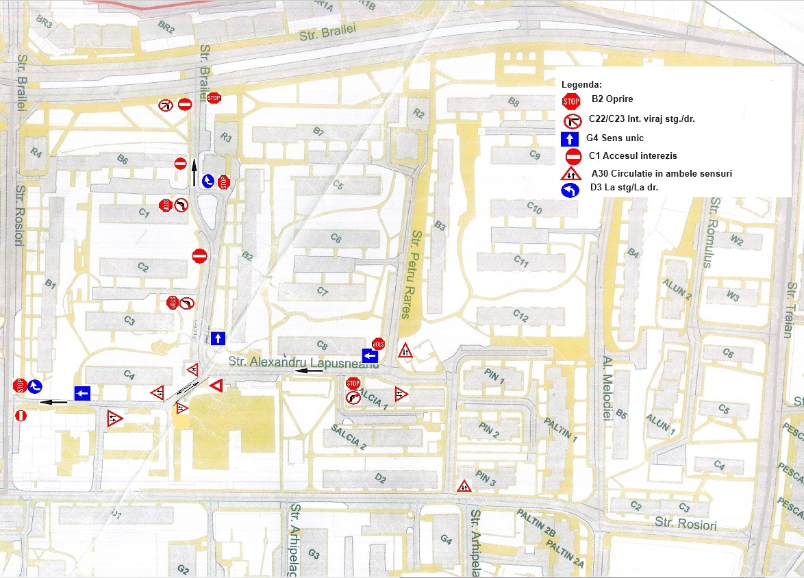 Sens unic pe strada Alexandru Lăpușneanu