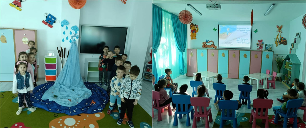 Ateliere privind importanţa apei, la Grădiniţa „Croitoraşul cel Viteaz”