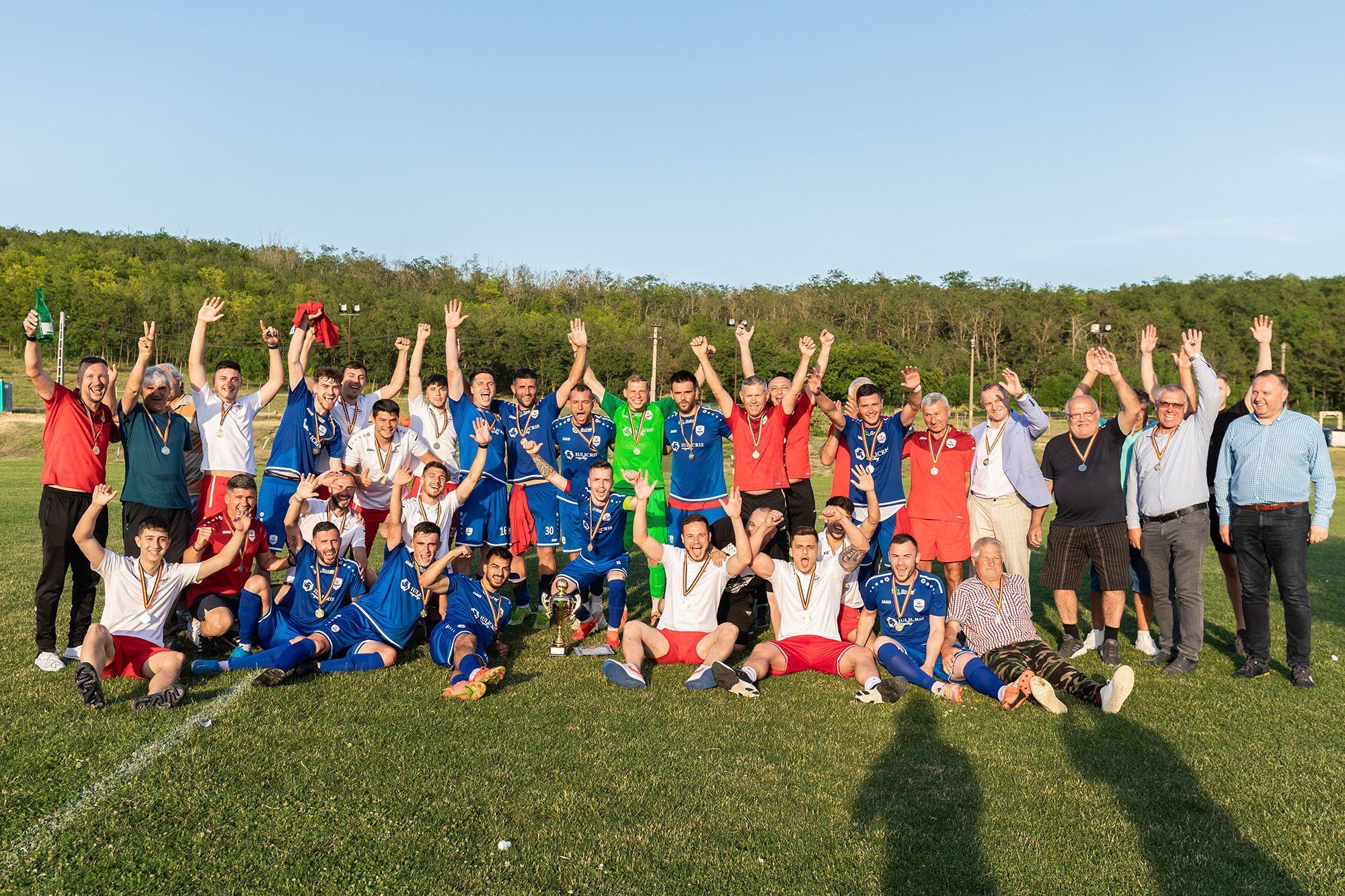 Echipă de FOTBAL din mediul rural, performanță fără precedent. Unirea Braniștea scrie o nouă pagină de istorie