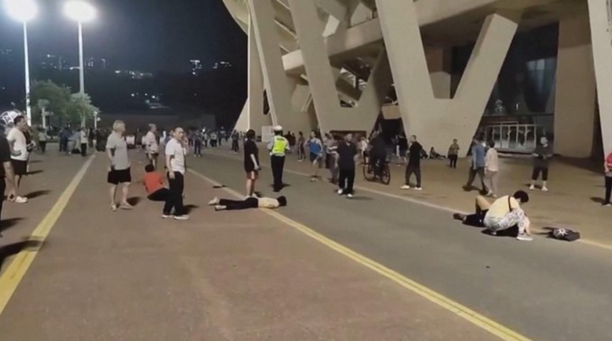 Atac cu mașina, la un centru sportiv din China