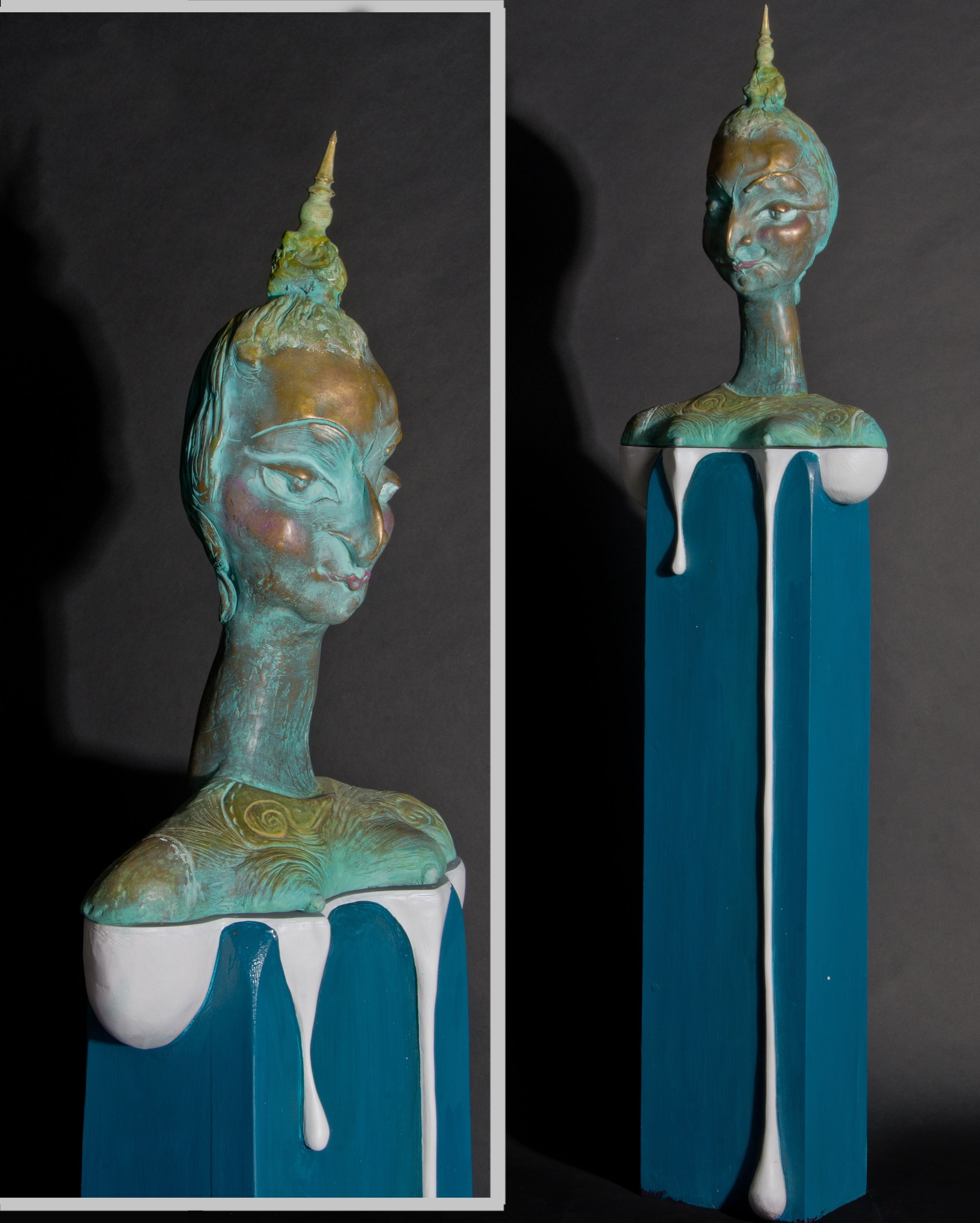 De la Dunăre pe Sena/ Sculpturile gălăţencei Elena Ilash pot fi admirate la Paris