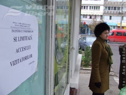 Acces restricţionat la Spitalul Clinic de Urgenţă