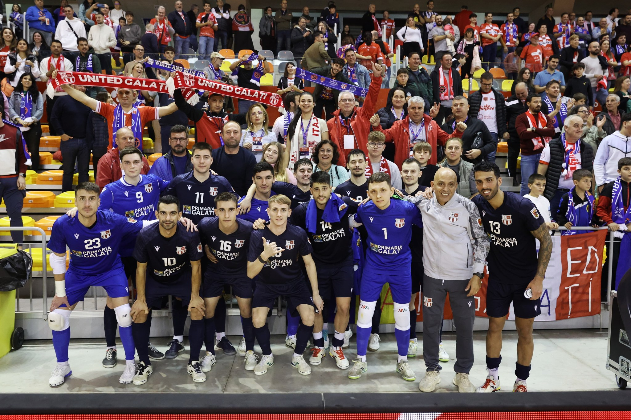 United Galați încheie anul cu două partide de campionat