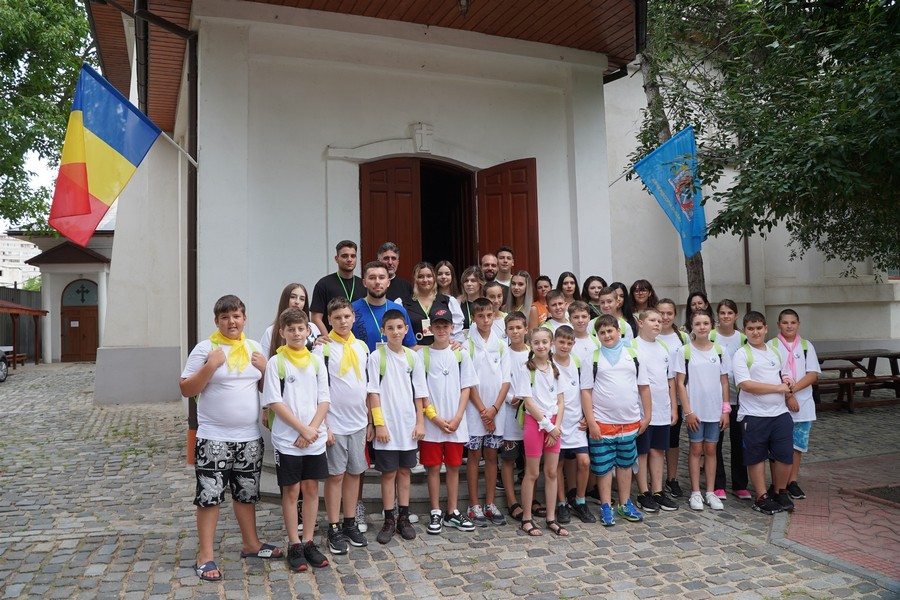 Tabără de vară pentru copii, în Parohia ”Sf. Trei Ierarhi” din Mazepa II