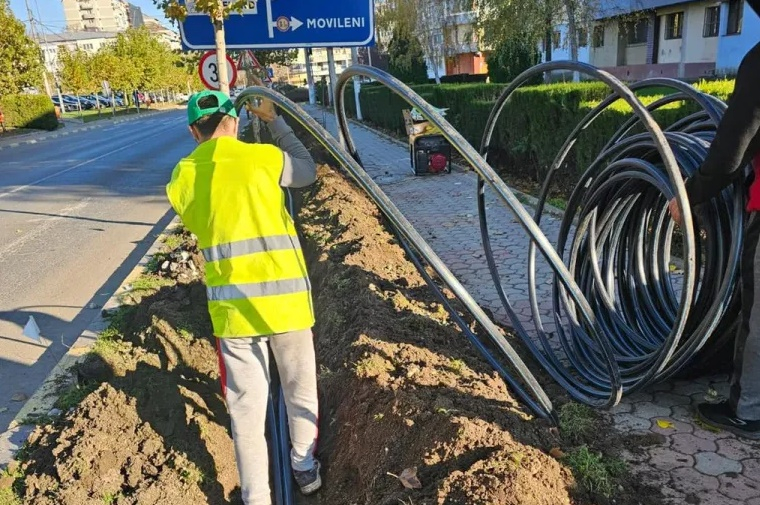 Sistem automatizat de irigații la Tecuci