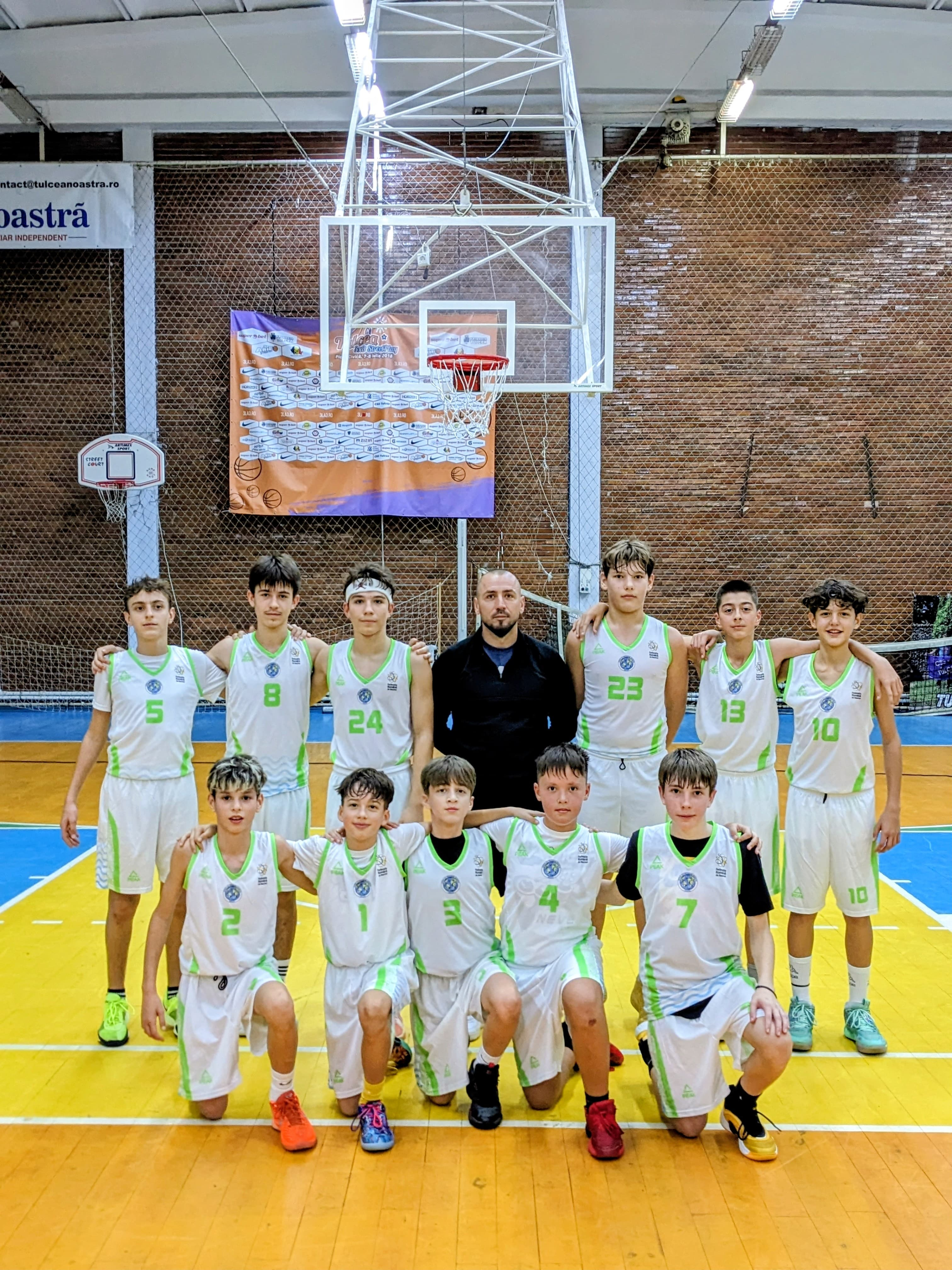 Juniorii U14, evoluţie promiţătoare la Tulcea