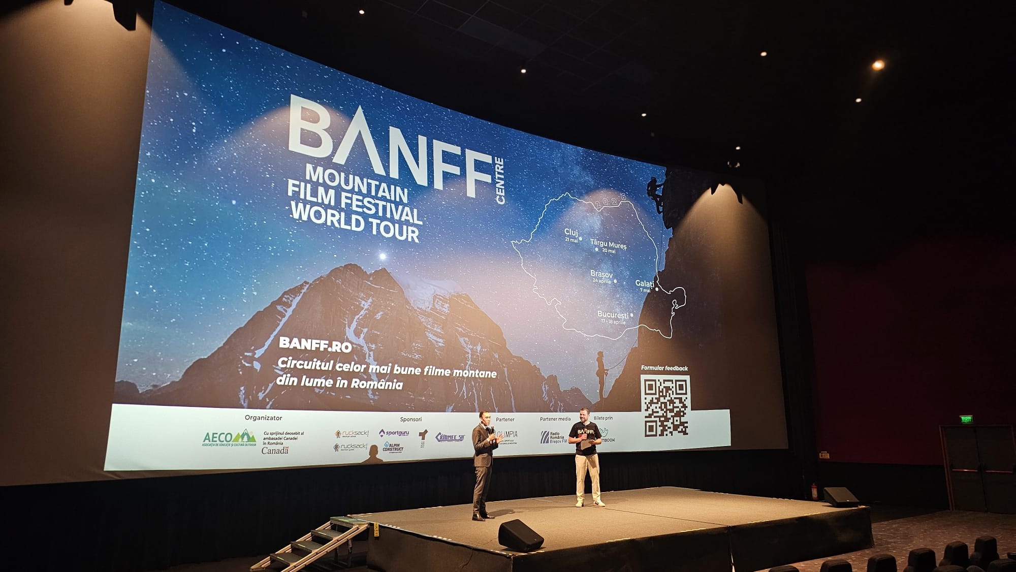 Cel mai mare festival de film montan din lume ajunge în Galați