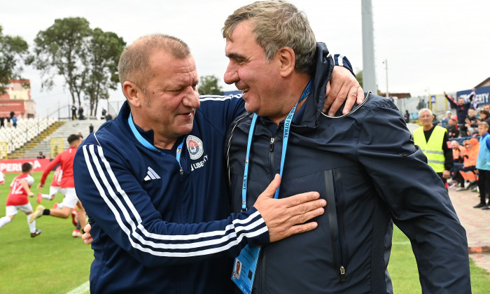 Oțelul - Farul: Dorinel Munteanu vs. Gheorghe Hagi, la Galați