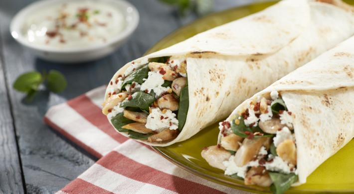 Tortilla cu pui, un preparat cu foarte multe combinații