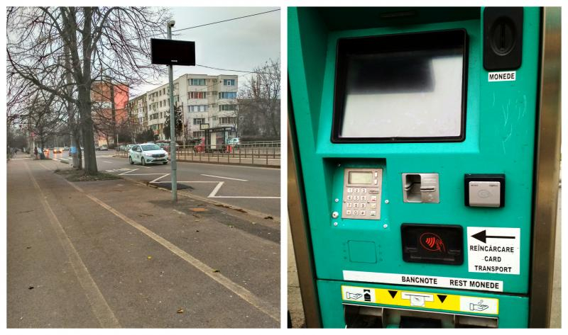 Panouri de informare şi TVM-uri nefuncţionale