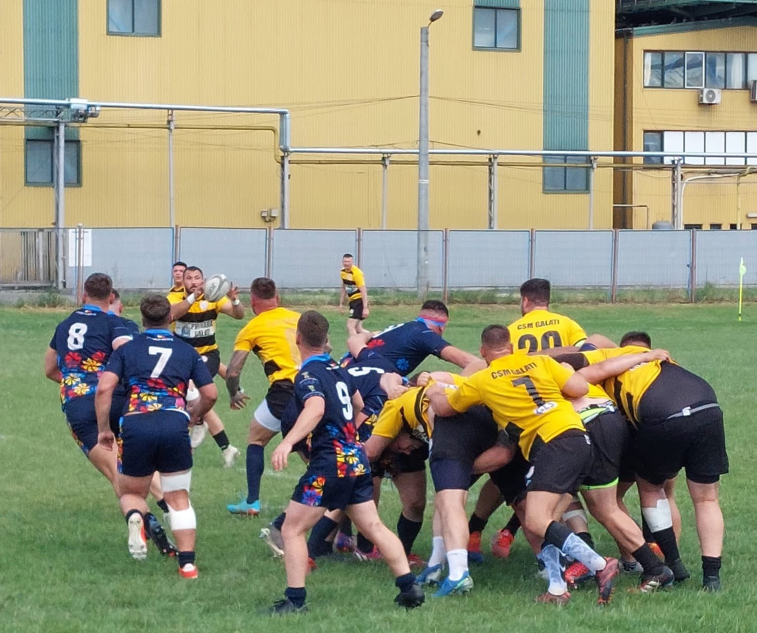 Rugbiștii gălățeni, înfrângere cu RC Grivița. Din sportul gălățean
