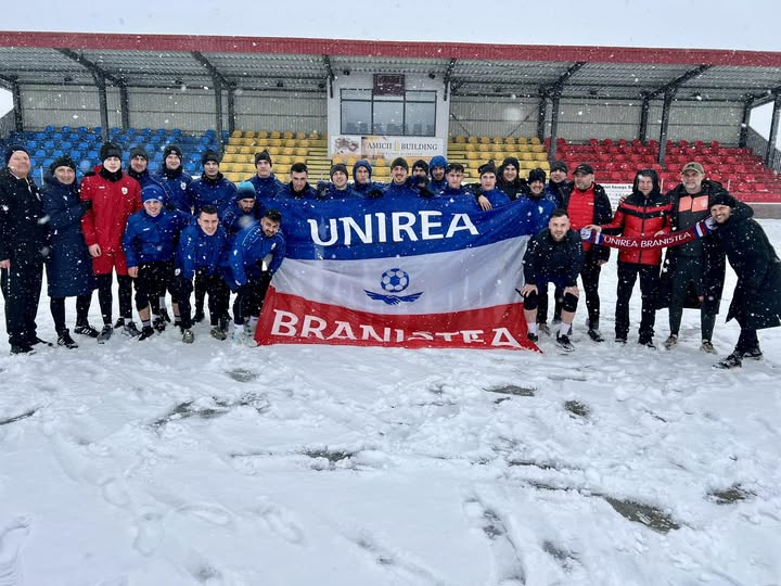 Unirea Braniștea, două meciuri amicale la Vatra Dornei