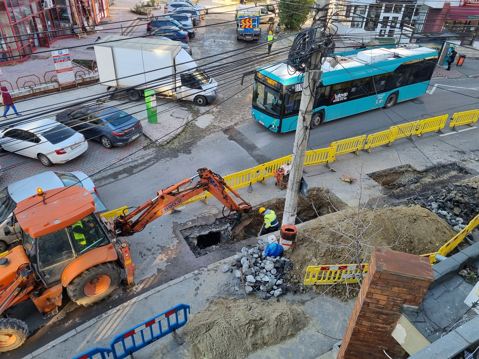 Gaze sistate pentru 160 de clienți din centrul orașului