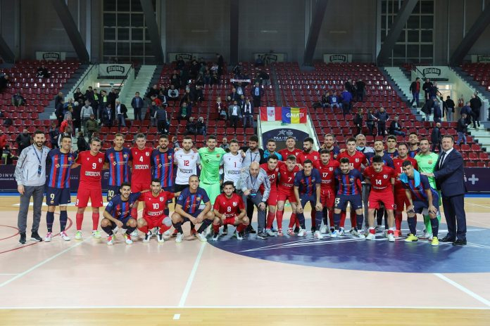 FUTSAL. United a pierdut onorabil în Liga Campionilor