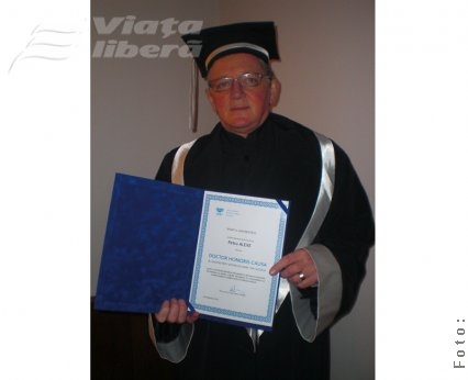 Petru Alexe, din nou Doctor Honoris Causa