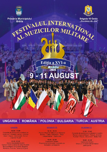 Festival de muzică militară, la Brăila