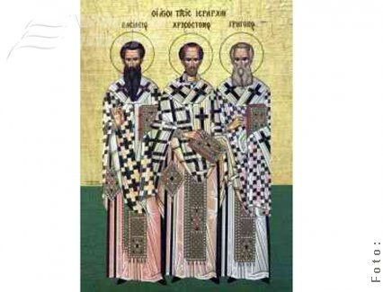 30 ianuarie - Sfinţii Trei Ierarhi