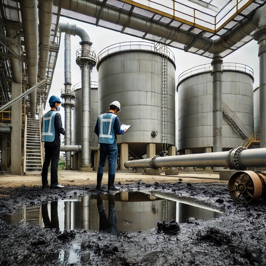 Depozit petrolier din Galați, sancționat de Garda de Mediu