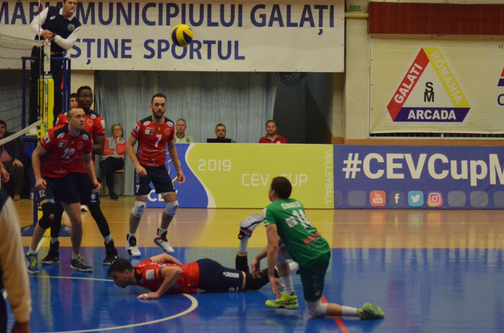 Arcada, înfrântă după un meci spectaculos