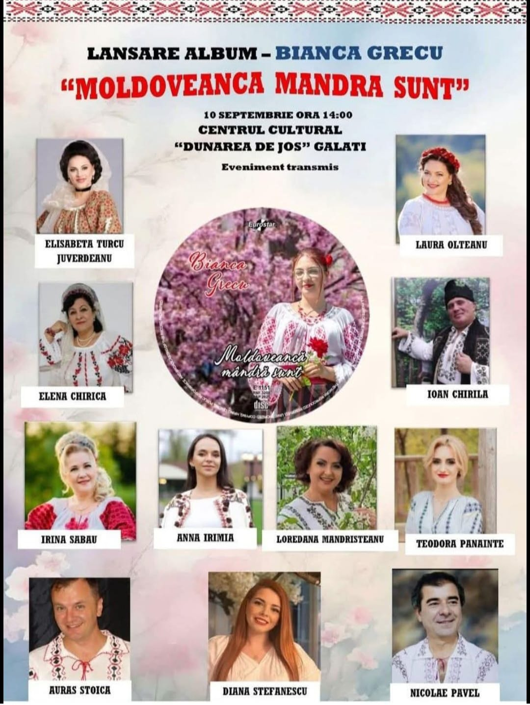 Primul album muzical Bianca Grecu