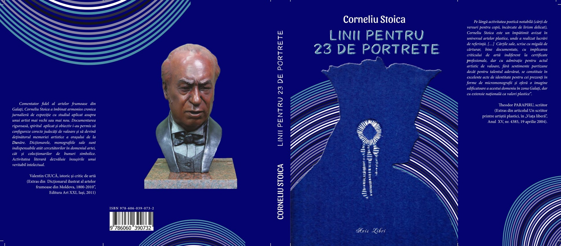 „Linii pentru 23 de portrete”, un nou album de artă al lui Corneliu Stoica