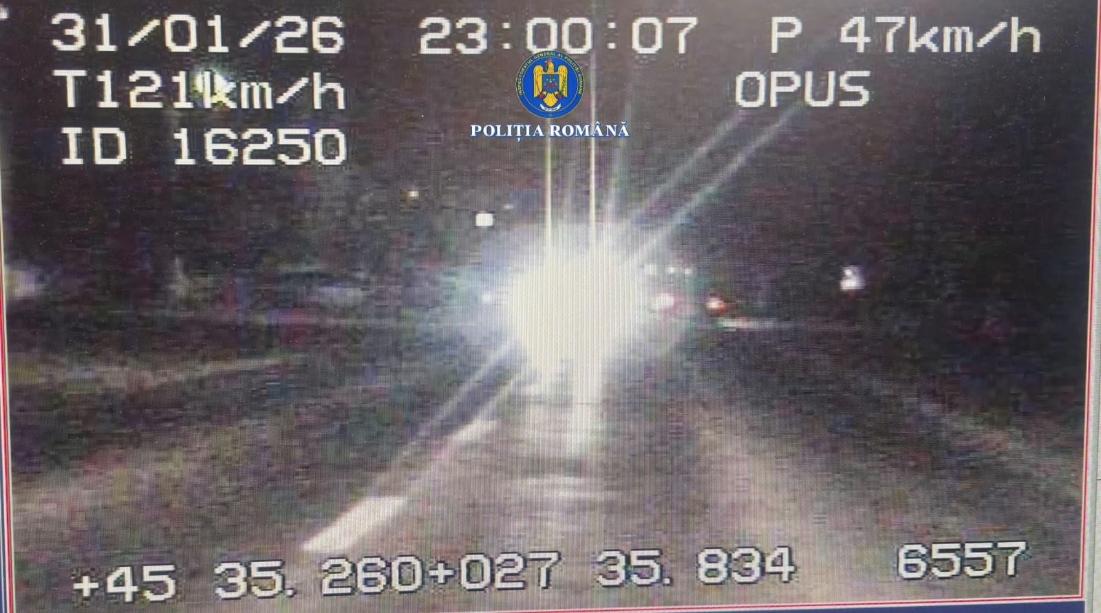 Amenzi şi permise reținute pentru șoferii care calcă accelerația